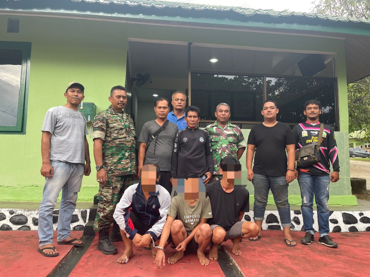 Lagi Pesta Sabu, 3 Pemuda Diciduk Intel Kodim 0110/Abdya