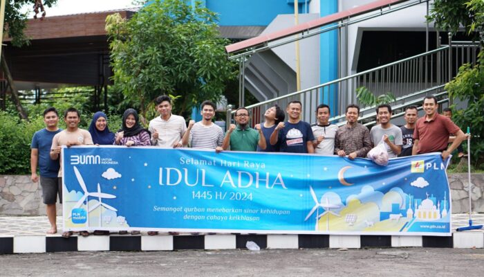 PLN UP2B Sumbagut Salurkan Paket Hewan Qurban