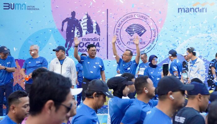 Marathon Impian ! Bank Mandiri Sukses Gelar MJM 2024 dengan Rute Eksotis