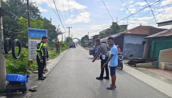 Kontra Dengan Pick Up, Pengemudi RX King Tewas Di Deliserdang