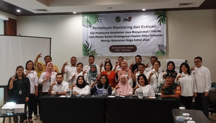 Dinkes Medan Dan YNLM Gelar Pertemuan Cari Solusi ODGJ Terlantar