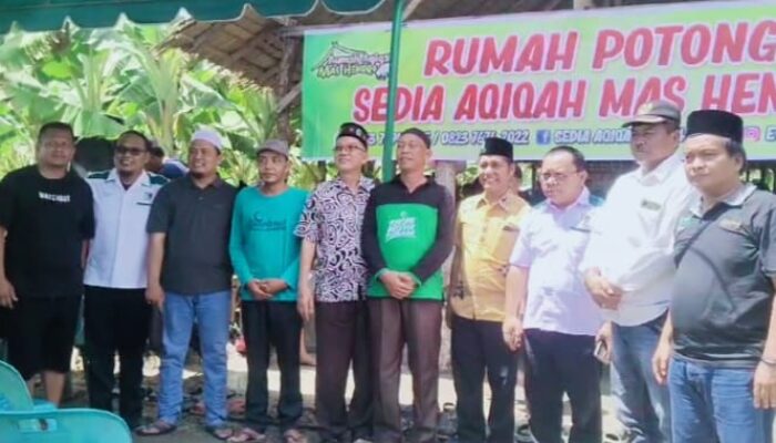 Dadang Pasaribu: Pelaksanaan Penyembelihan Hewan Kurban MD KAHMI Langkat Luar Biasa
