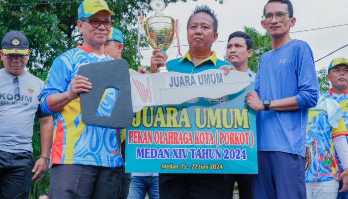 Medan Deli Juara Umum, Insya Allah Cita-cita Bobby Nasution Jadikan Medan Kota Atlet Terwujud