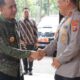 KAPOLDA Sumut, Irjen Pol Agung Setya Imam Effendi, saat menerima kunjungan Pj Gubernur Sumut Agus Fatoni di ruang perjamuan lantai II, Mapoldasu, Kamis (27/6). Waspada/Ist