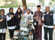 Nurdin Amin Kagumi Tulus Suyono Dan Isteri Berhaji Naik Sepeda Motor