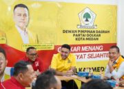 PSI Silaturahmi Ke Golkar Medan, Rahmaddian Shah Sebut Peluang Koalisi Memungkinkan