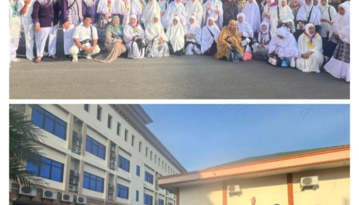 132 Calhaj KBIHU An Nur Bergabung Di Kloter 21