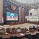 SIDANG paripurna dipimpin Ketua DPRD Sumut, Sutarto di Gedung DPRD Sumut, Jalan Imam Bonjol, Rabu (5/6). Waspada/Partono Budy