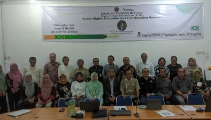 Kunjungi LPPM USU, UKM Motivasi USU Dan Dosen Capai Peringkat Dunia