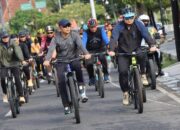 Bersepeda Santai, Kapolrestabes Medan Jalin Silaturahim Dan Hidup Sehat