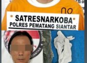 Polres P. Siantar Ringkus 2 Residivis Bawa Sabu, 1 Asal Medan