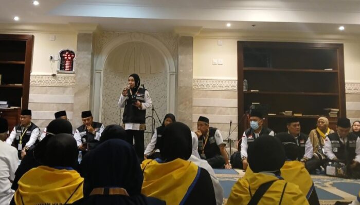 Persiapan Armuzna, Jamaah Calon Haji Sumut Ikuti Pengarahan Di Makkah