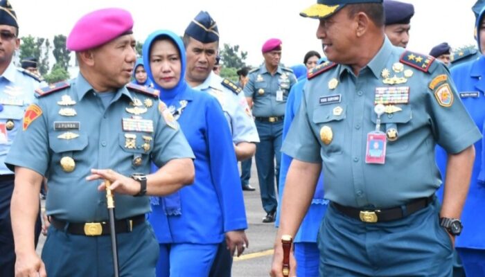 Danlantamal I Terima Kunjungan Kerja Pangkoarmada I