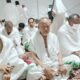 Jamaah Penuh Khusyuk Melaksanakan Ibadah Di Tenda Arafah