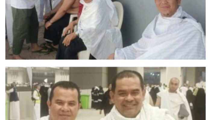 Kloter 25 KNO Buka Jasa Pangkas Rambut Gratis Untuk Jamaah Haji
