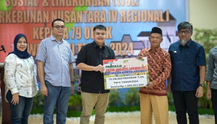 Bantu Puluhan Sarana Ibadah Dan Pendidikan, PTPN IV Regional 1 Konsisten Jalankan Program TJSL Triwulan II 2024