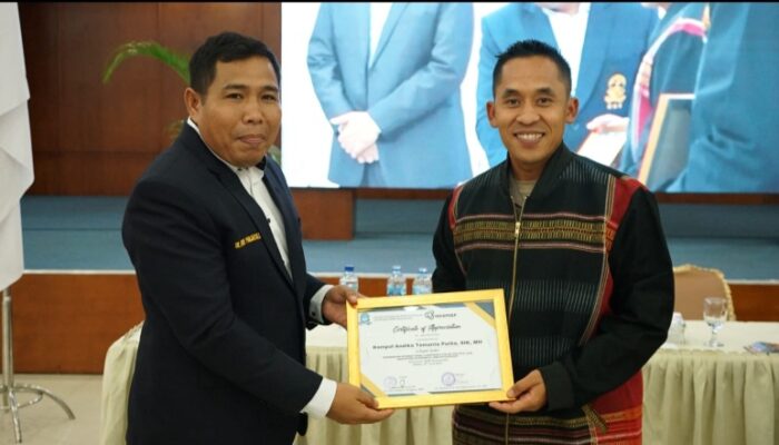Kasat Lantas Polrestabes Medan Jadi Keynote Speaker Seminar Internasional NICSPEEP Universitas HKBP Nomensen
