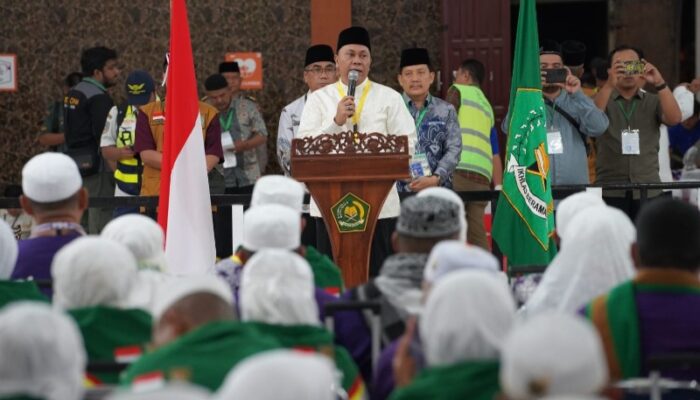 Kloter 1 Debarkasi Medan Tiba Di Tanah Air, Jamaah Diminta Jaga Predikat Haji