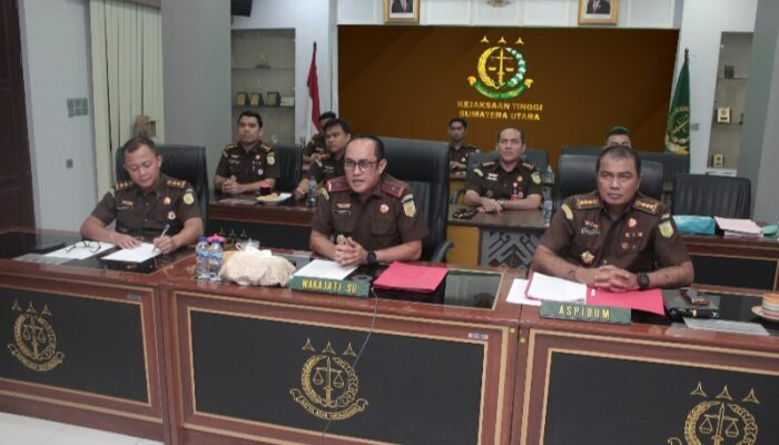 JAM Pidum Setujui Penghentian Penuntutan 5 Perkara Humanis Lewat RJ Di Wilkum Kejatisu