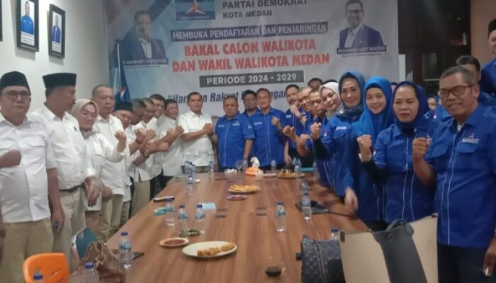 Dukung Ihwan Ritonga Maju Calon Walikota Medan, Demokrat Siap Berkoalisi Dengan Gerindra