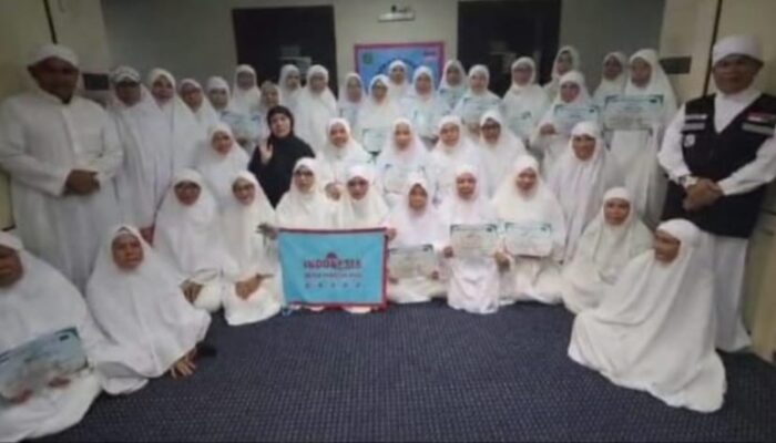 Selesaikan Rangkaian Ibadah Kloter 25 KNO Gelar Syukuran