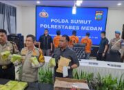 Ciduk 3 Bandar Narkoba,  Polrestabes Medan Sita 11 Kg Sabu