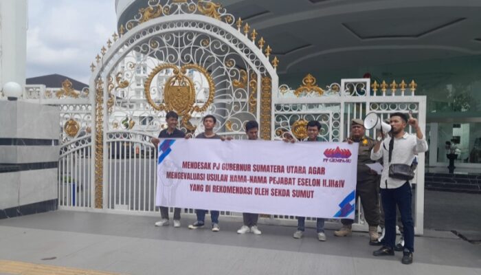 Gempasu Desak Pj Gubsu Evaluasi Eselon III Dan IV