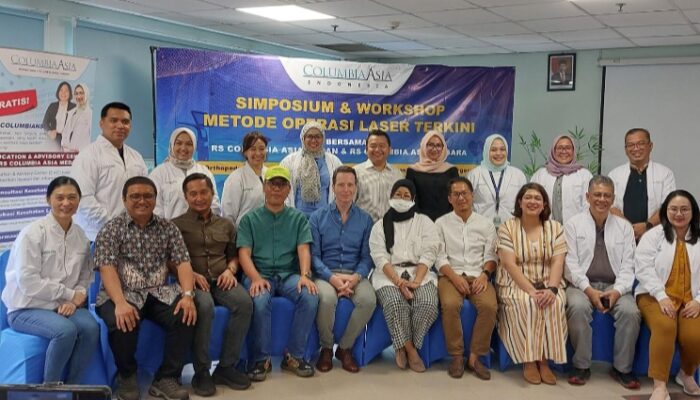 RS Columbia Asia Medan Dan RS Columbia Asia Aksara Gelar Simposium Dan Workshop Operasi Laser