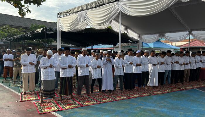 Lapas Labuhan Ruku Gelar Shalat Id Dan Sembelih 15 Hewan Kurban