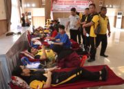 Sambut HUT Ke-78 Bhayangkara, Polres Simalungun Gelar Donor Darah