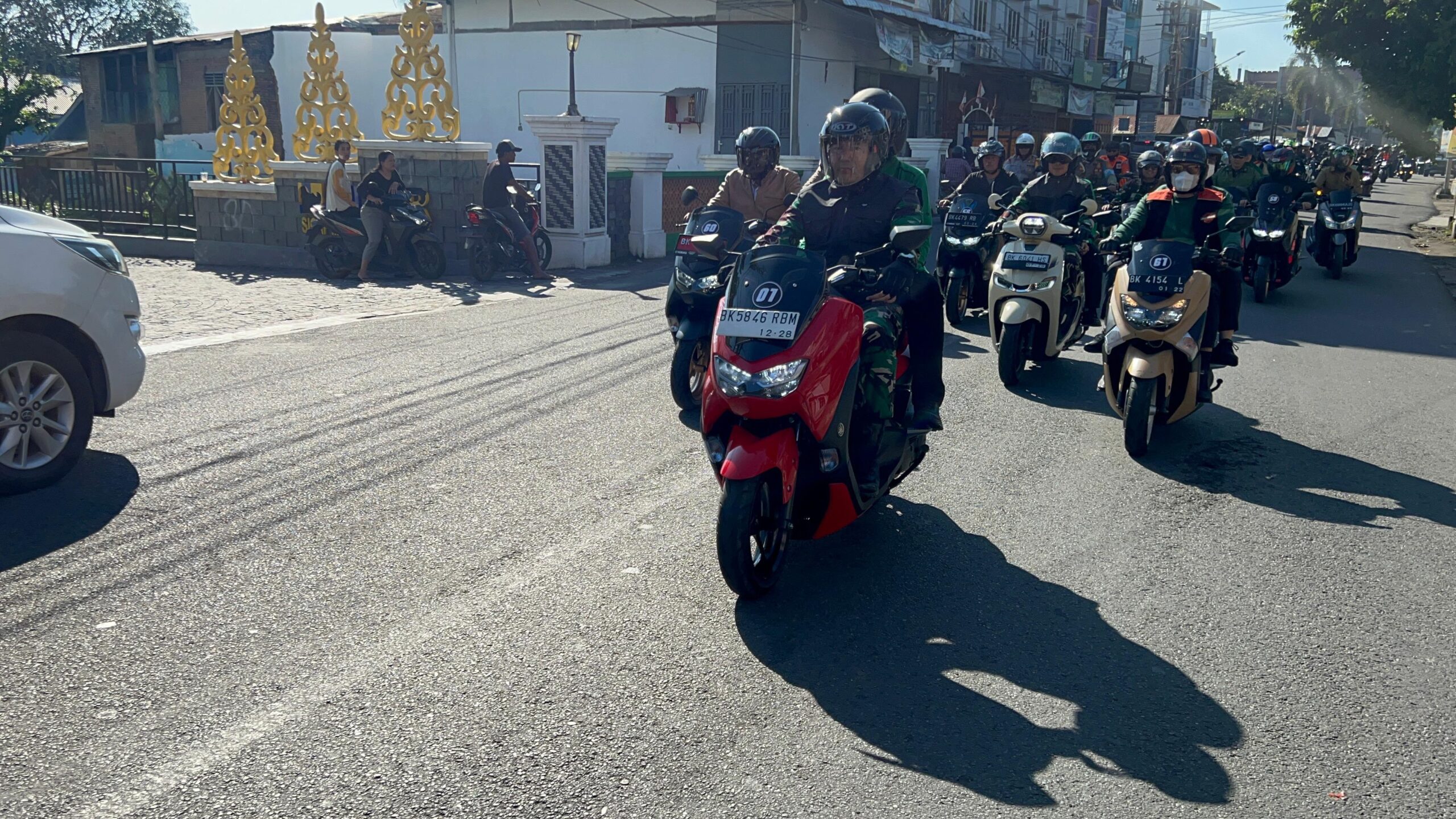 Danrem 022/PT Bersama Forkopimda Binjai Dan Langkat Gelar Touring Serta Baksos Danrem 022/PT Bersama Forkopimda Binjai Dan Langkat Gelar Touring Serta Baksos
