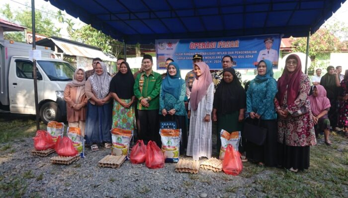 Pj Bupati Agara Buka Pasar Murah
