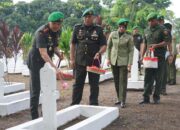 Sambut HUT Kodam I/BB Dan Korem 022/PT, Danrem Pimpin Ziarah