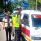 UPT Samsat Panyabungan saat menggelar razia gabungan. Waspada/Ali Anhar Harahap.