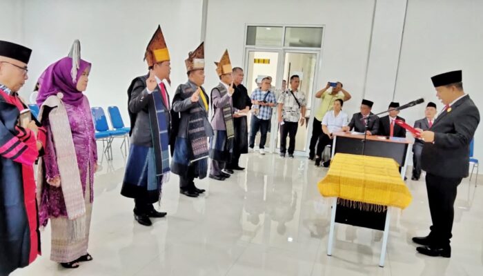 4 Pimpinan Tinggi Pratama Pemkab Simalungun Dilantik, Ini Pesan Bupati