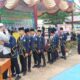 Prosesi Penamatan dan Pelepasan Siswa-siswi SMP IT Al Azis Sibuhuan Angkatan II tahun pelajaran 2023-2024 diwarnai linangan air mata. (Waspada/Idaham Butar Butar)