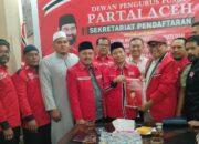 Maimul Mahdi, Resmi Daftar Bacalon Wali Kota Langsa Ke DPP Partai Aceh