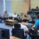 Kompol Iswar SH memimpin Rakor Satgas Saber Pungli Aceh Timur di Command Center Polres Aceh Timur, Rabu (12/6). Waspada/H. Muhammad Ishak