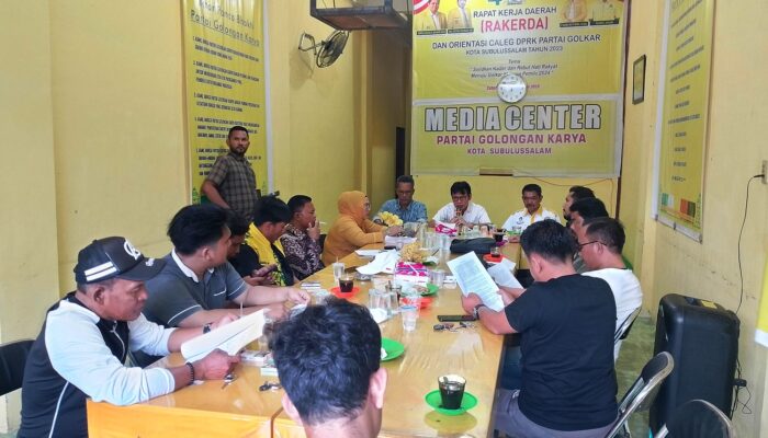 Tanpa Pendaftar Cakada, Golkar Subulussalam Usung Fajri