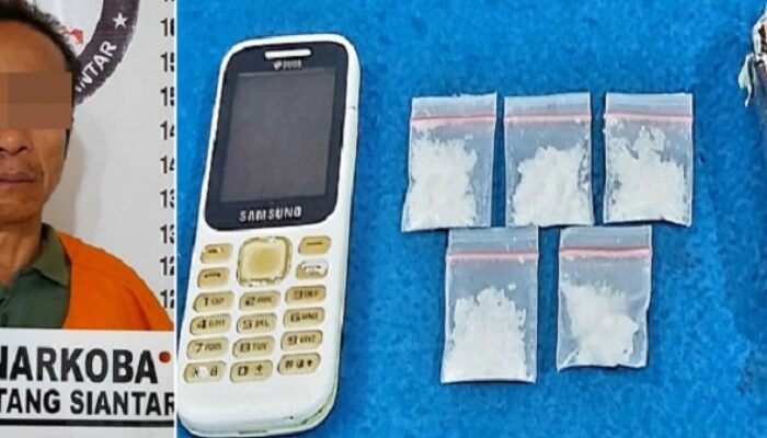 Polisi Ringkus Residivis Pengedar Sabu