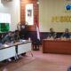 Komandan Korem 022/Pantai Timur Kolonel Inf Tagor Rio Pasaribu menerima Tim Inspektorat Kodam I/BB yang dipimpin Irdam I/BB Brigjen TNI Boni Cristian Pardede, di Makorem 022/PT, Senin (3/6).(Waspada/ist)