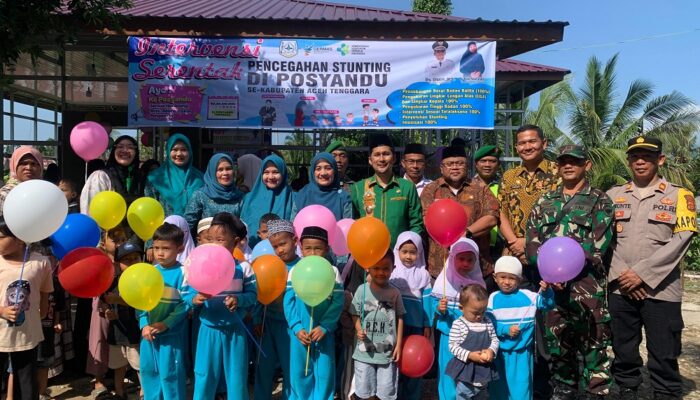 Pemkab Agara Kick Off Intervensi Serentak Pencegahan Stunting 2024