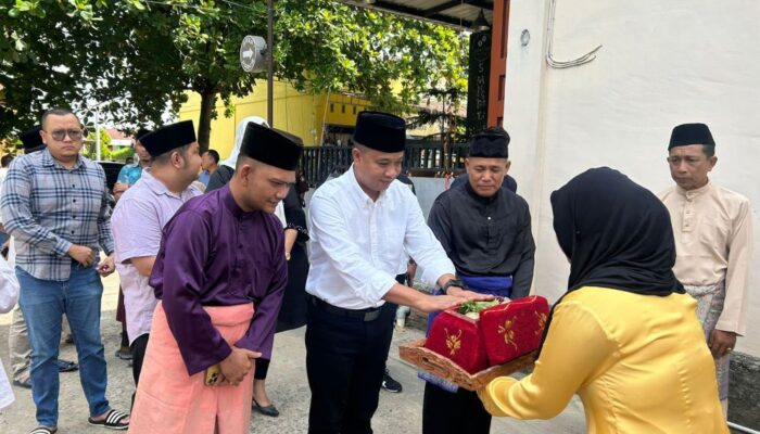 Pj Wali Kota Silaturahmi Ke Rumah Zuriat Datuk Bandar Kajum