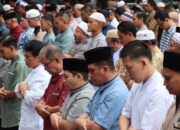 Kapolres P.Siantar Ikuti Shalat Idul Adha