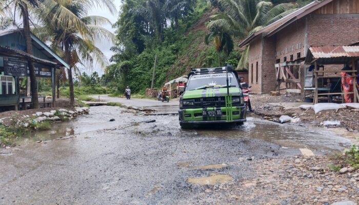 Jalan Utama Kecamatan Rusak Parah Dikeluhkan Warga Agara