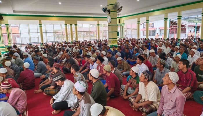Lapas Kelas IIA P Siantar Gelar Shalat Idul Adha Dan Sembelih Hewan Kurban