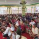 Para WBP Lapas Kelas IIA Pematangsiantar saat mengikuti shalat Idul Adha 1445 H di Masjid At Taubah LapasPematangsiantar, Senin (17/6).(Waspada/ist).