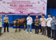 Rayakan Hari Raya Idul Adha, Polres Simalungun Sembelih 20 Hewan Kurban