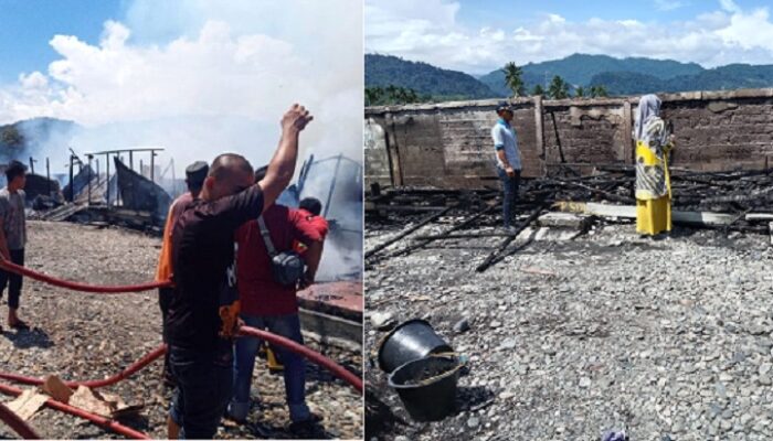 Pesantren Darul Wusta Labuhan Haji Terbakar