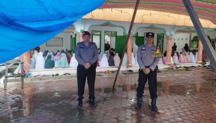 98 Personel Diturunkan Pengamanan Shalat Idul Adha 1445 H Di Tapteng